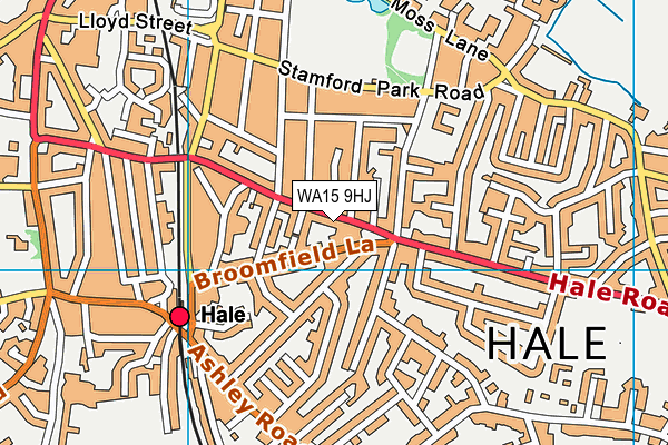 Map of TRADING PLACES (URMSTON) LIMITED at district scale