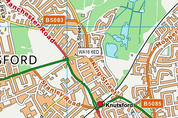 Map of WILLOW OF KNUTSFORD LIMITED at district scale