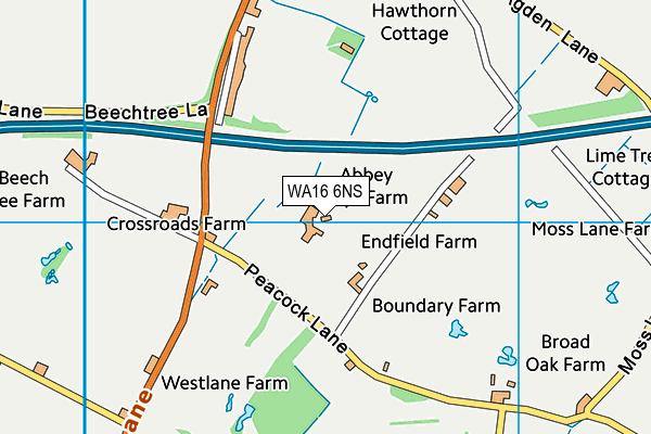 Map of CHESHIRE FARM KITCHEN LIMITED at district scale