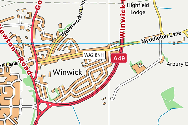 Map of ASHAW BUILD LTD at district scale