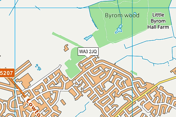 Map of ODYSSEY CAMPERS LTD at district scale