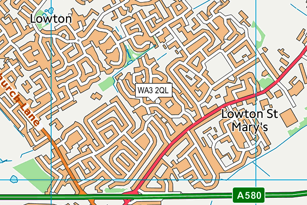 Map of RENAISSANCE ST HELENS LIMITED at district scale