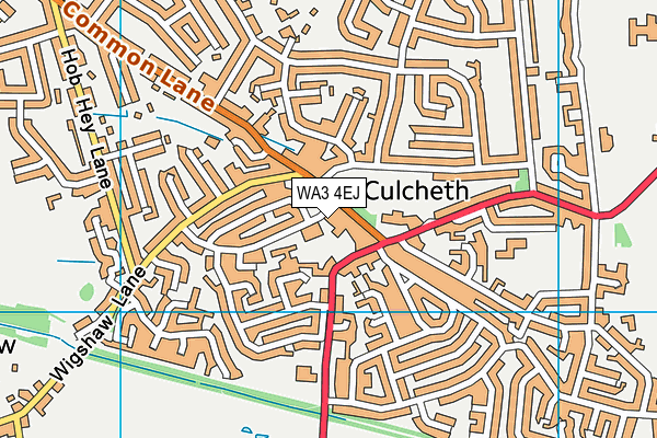 Map of CULCHETH NEWS LTD at district scale