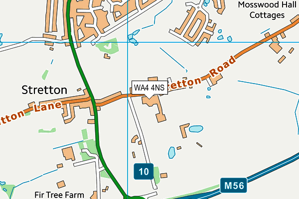 The Park Royal map (WA4 4NS) - OS VectorMap District (Ordnance Survey)