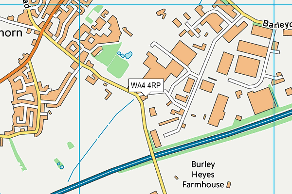 Map of ARLEYS ANGELS COMMERCIAL LIMITED at district scale