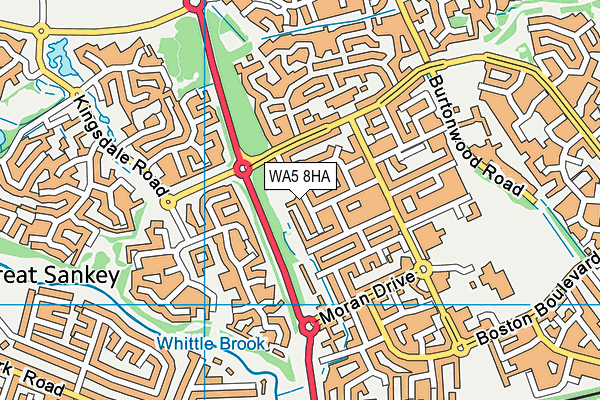 Map of SAVOY PLUMBING HEATING AND GAS LTD at district scale