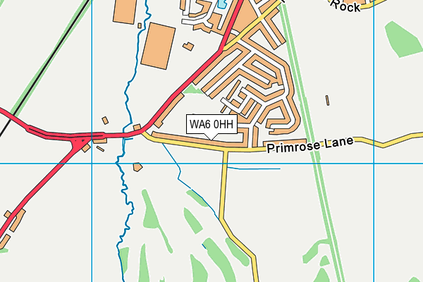 WA6 0HH map - OS VectorMap District (Ordnance Survey)