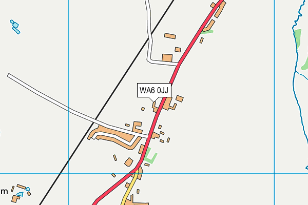 WA6 0JJ map - OS VectorMap District (Ordnance Survey)