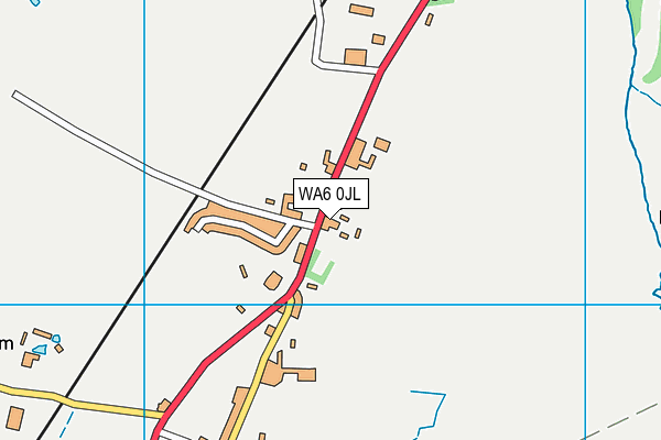 WA6 0JL map - OS VectorMap District (Ordnance Survey)