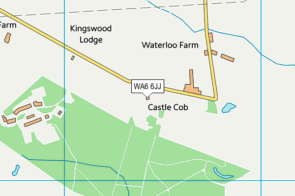 WA6 6JJ map - OS VectorMap District (Ordnance Survey)