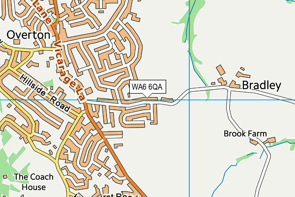 WA6 6QA map - OS VectorMap District (Ordnance Survey)