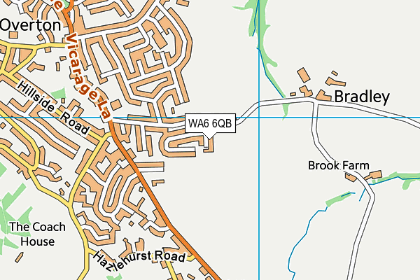 WA6 6QB map - OS VectorMap District (Ordnance Survey)