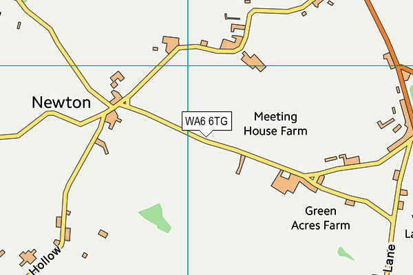 WA6 6TG map - OS VectorMap District (Ordnance Survey)