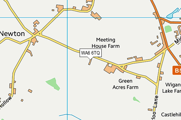 WA6 6TQ map - OS VectorMap District (Ordnance Survey)