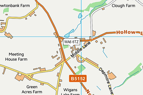 Kingsley Community Primary School and Nursery map (WA6 6TZ) - OS VectorMap District (Ordnance Survey)
