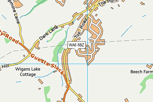Map of NORTHCOTES HAIR LIMITED at district scale