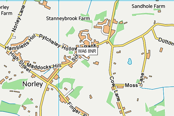 Map of STRICTLY MOBILE CAMPERS LTD at district scale
