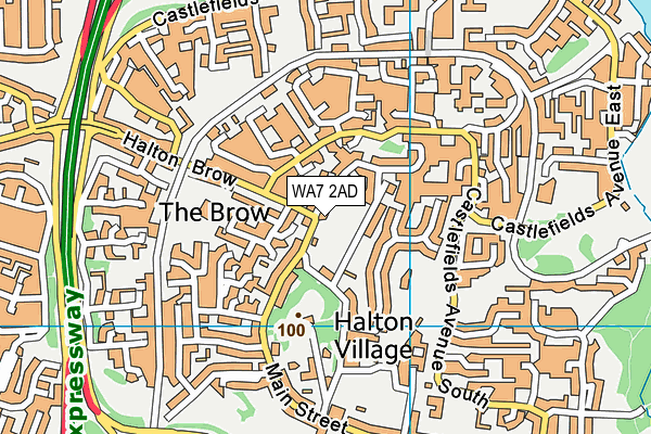 Map of NORTON ARMS (HALTON) LIMITED at district scale