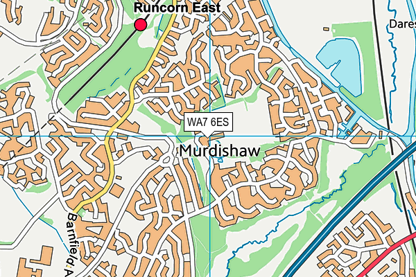 Gorsewood Primary School map (WA7 6ES) - OS VectorMap District (Ordnance Survey)