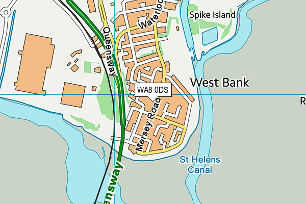 Map of WEST BANK VILLAGE STORE LIMITED at district scale