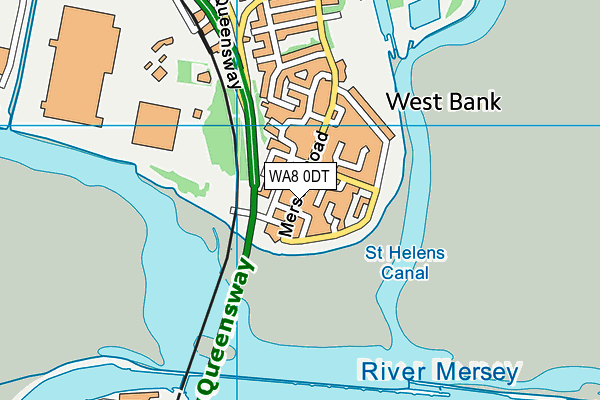 Map of MERSEY WAVE C.I.C. at district scale
