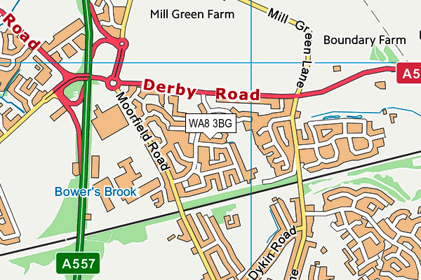 Map of HSI RESEARCH LTD at district scale