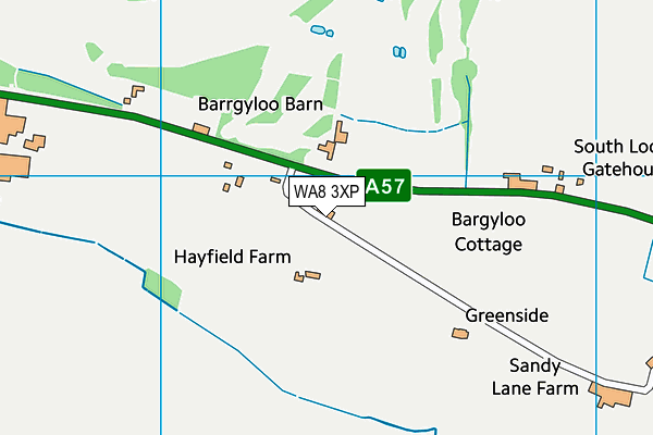 Map of SANDY LANE FARM LIMITED at district scale