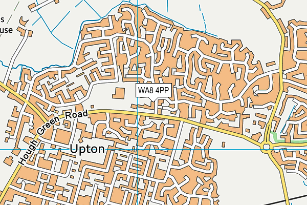 WA8 4PP map - OS VectorMap District (Ordnance Survey)