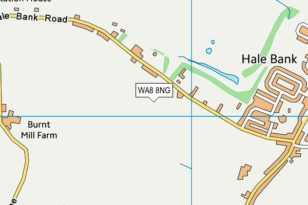 WA8 8NG map - OS VectorMap District (Ordnance Survey)