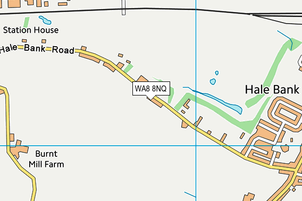 WA8 8NQ map - OS VectorMap District (Ordnance Survey)