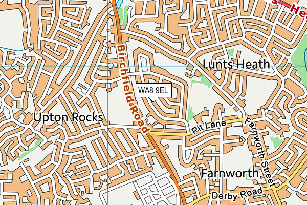 Map of AMY BURROWS LTD at district scale