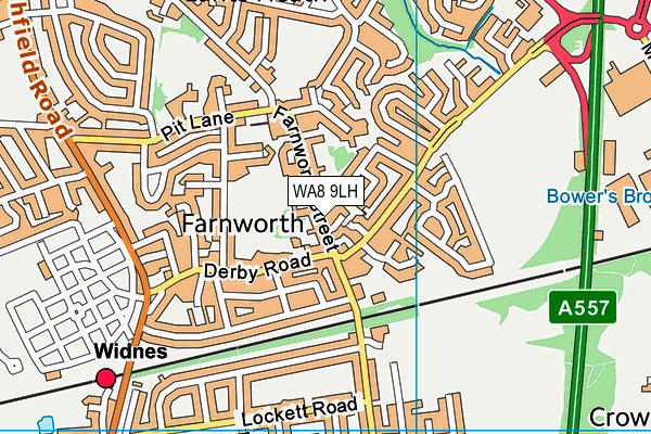 Map of ASHWOOD PARTNERSHIPS LIMITED at district scale