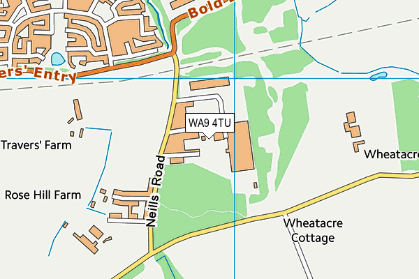Map of BLOOMFIELD ROAD HEALTHCARE LIMITED at district scale