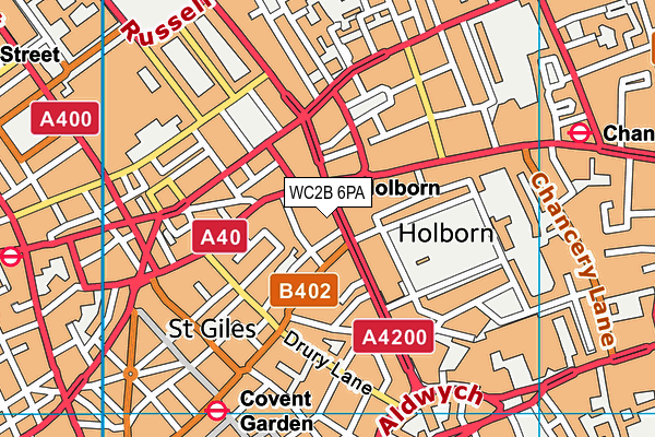 Map of ARTMAX 43 CORNMARKET STREET LIMITED at district scale