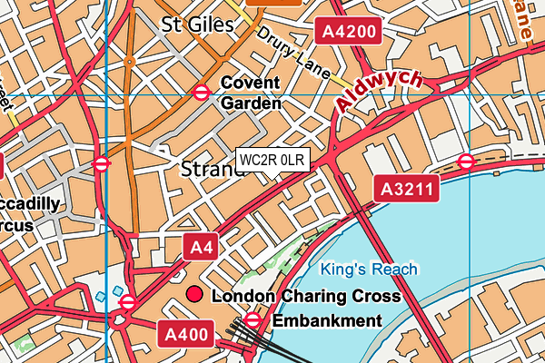 Map of DELIVERY HUB LONDON LIMITED at district scale