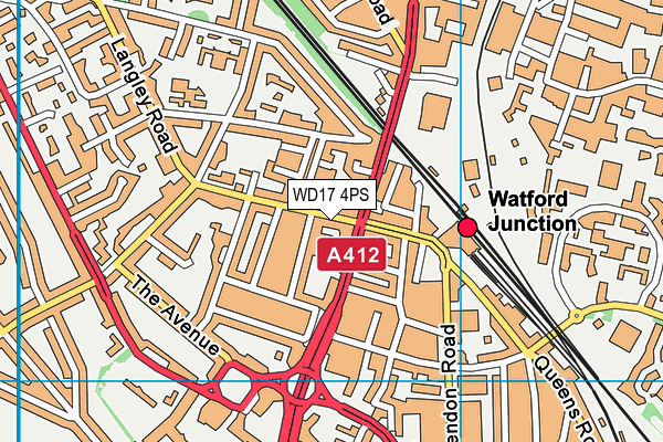 Map of WYM LEGAL LIMITED at district scale