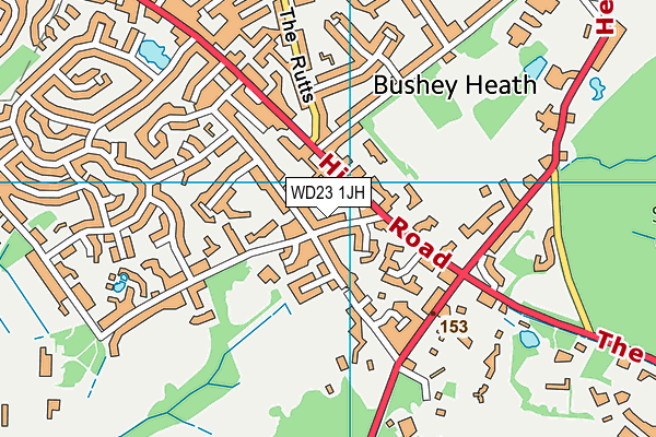 Map of BICESTER PROPERTIES LIMITED at district scale