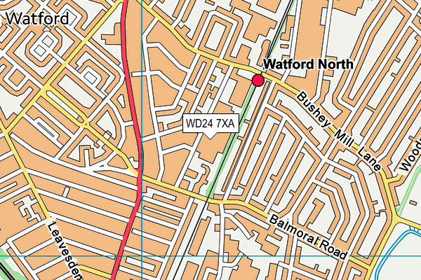 Map of M.T.I. (1998) LTD at district scale