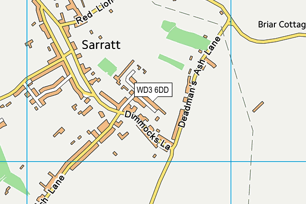 Map of KATRINE BODICOAT LTD at district scale