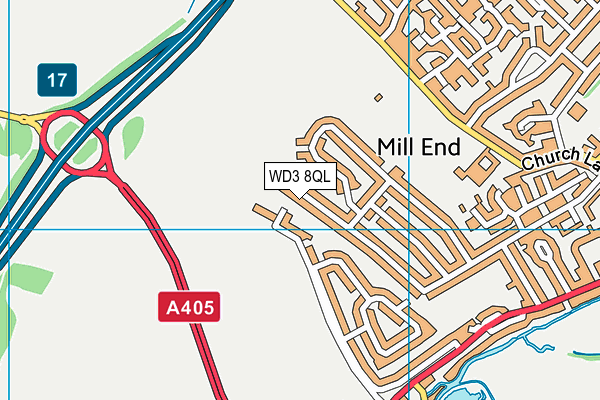 Map of BLUE SKIES STRATEGIC LIMITED at district scale