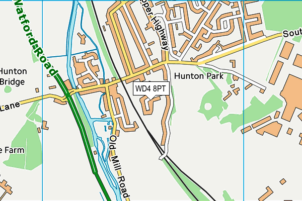 Map of FERNFUSION LTD at district scale