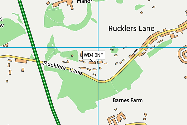 Map of DAVID HICKS LIMITED at district scale