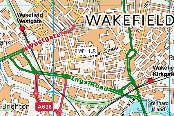 Map of CENTRAL AVENUE FUNCTION BAND LTD at district scale