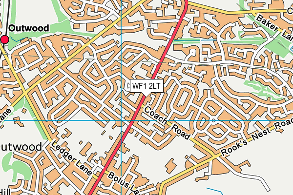 Map of MANYGATES HOLDINGS LTD at district scale