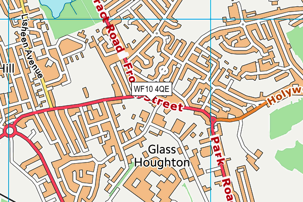 Map of KESTREL CARPETS (CASTLEFORD) LIMITED at district scale