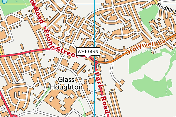 Map of CSB AT THE HOUGHTON LTD at district scale