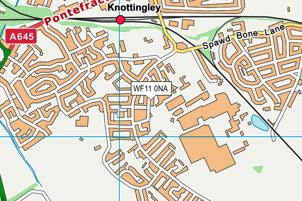 WF11 0NA map - OS VectorMap District (Ordnance Survey)