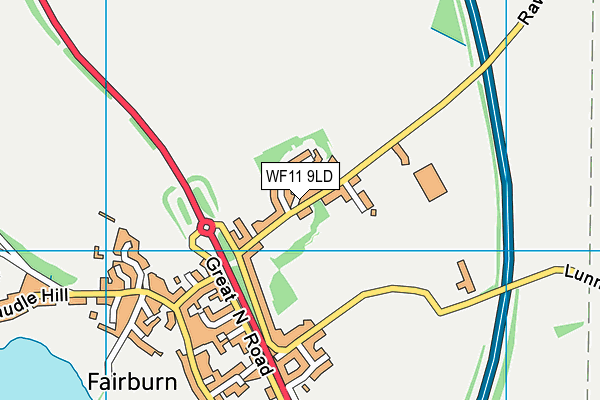 Map of BAY HORSE FARM LIMITED at district scale