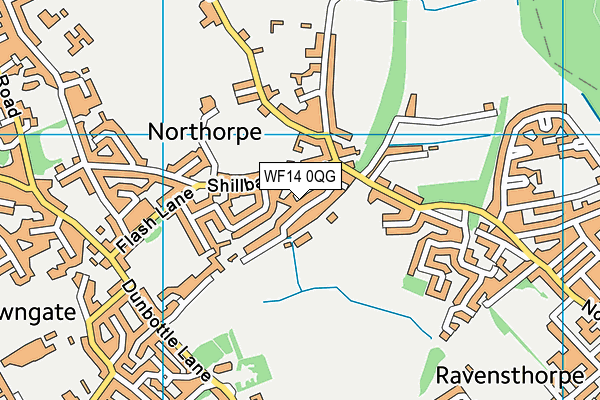 Map of BRIDGETHORPE LIMITED at district scale