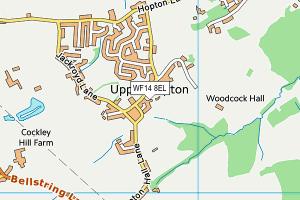 Map of HOPTON BUILD (YORKSHIRE) LTD at district scale